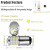 Picture of iBrightstar 9-30V Super Bright Low Power 1157 2057 2357 7528 BAY15D LED Bulbs with Projector Replacement for Back Up Reverse Lights or Tail Brake Lights, Xenon White(6500K)