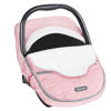 Picture of Yoofoss Baby Car Seat Cover Winter Carseat Canopies Cover to Protect Baby from Cold Wind, Super Warm Plush Fleece Baby Carrier Cover for Infant Boys Girls (Pink)
