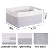 Picture of MiniArk Large Storage Baskets for Shelves, Closet Organizers and Storage Bins for Clothes Blanket Towels, Baby Nursery, Toy Baskets Box, Woven Rope Baskets, 17 x 13 x 7.5”, 3 Packs Gradient Grey