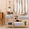 Picture of MiniArk Large Storage Baskets for Shelves, Closet Organizers and Storage Bins for Clothes Blanket Towels, Baby Nursery, Toy Baskets Box, Woven Rope Baskets, 17 x 13 x 7.5”, 3 Packs Gradient Grey