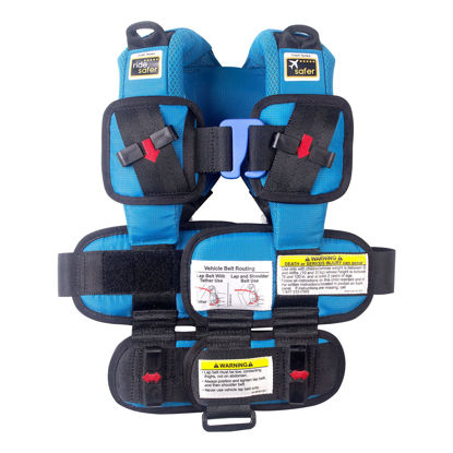 Picture of RideSafer - Extra Small Blue, Lightweight, Compact, Portable Car Seat - Perfect for Travel and Everyday Child Safety