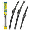 Picture of 5 PLUS® Silicone Windshield Wipers Replacement for 2009-2015 HONDA Pilot Wiper Blades(Set of 3),Automotive Replacement Windshield Wiper Blades For My Car-22"/21"/14"