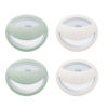 Picture of NUK Perfect Match Silicone Pacifier, 4 Pack, for Ages 0-6m, Green & White