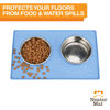 Picture of Neater Pet Brands Neater Mat Pet Mats for Food and Water, Dog Bowl Mat Waterproof Silicone, Pet Mat for Dog or Cat, Dog Food Mats for Floors Waterproof, Dog Water Mat & Dog Food Mat with Raised Edge