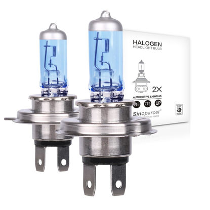Picture of Sinoparcel H7 Halogen High or Low Beam Headlight,Fog Light Bulb,150% More Brightness Replacement for Standard 55W Bulb,Pack of 2