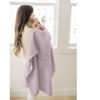 Picture of Konssy Waffle Baby Blankets, Nursery Blankets for Boys Girls, Swaddle Blankets Neutral Soft Lightweight Toddler and Kids Throw Blankets(Purple)