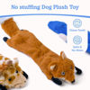 Picture of SHARLOVY Dog Squeaky Toys No Stuffing 3 Pack Plush Dog Toys for Medium Dog Toys Crinkle Dog Toys Durable Dog Chew Toys Cute Animals Puppy Toys for Teething Pet Toys