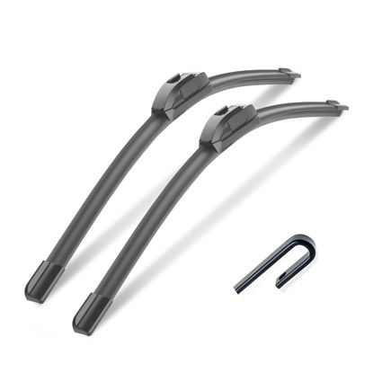 Picture of 18“+18” Windshield Wiper Blades Replacement for HHR 2011-2006 Ranger 2011-1999 Commander 2010-2006 Wiper Blades for My Car