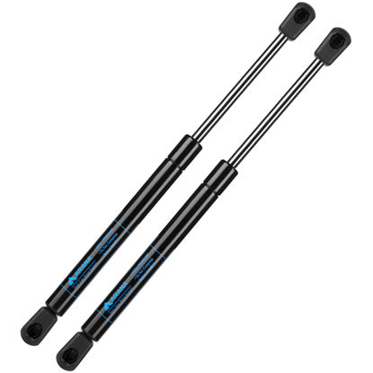 Picture of 15 inch 100 Lbs Gas Spring Shocks Struts, SE150P100 15 inch Lift Supports for Truck Tonneau Cover RV Bed Boat Cabinet Toolbox Lid Floor Hatch Door (Very Strong Suitable for 85-110 Lbs Lid), 2 Pcs