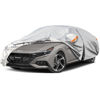 Picture of Kayme 6 Layers Car Cover Custom Fit for Hyundai Elantra (2006-2025) Waterproof All Weather for Automobiles, Outdoor Full Cover Rain Sun UV Protection.Silver