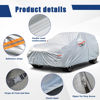 Picture of Kayme 6 Layers SUV Car Cover Custom Fit for Subaru Forester（1997-2024） Waterproof All Weather for Automobiles, Outdoor Full Cover Rain Sun UV Protection.Silver
