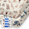 Picture of Graco Pack and Play Sheets Fitted, TotBasic Ultra Soft Mini Crib Sheets Boy, Neutral Pack N Play Mattress Sheets Hypoallergenic and Soothing, Premium Jersey Playrad Sheets, Safari Sea Animals, 2 Pack
