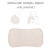 Picture of Konssy Muslin Baby Burp Cloths Sets for Unisex- 6 Pack Large 100% Cotton Burping Clothes for Newborn, Baby Girls and Boys