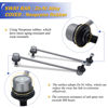 Picture of 11.8" Zinc-Nickel Alloy Stabilizer Sway Bar Links for 2005-10 Chevy Cobalt, 2006-11 HHR,2004-12 Malibu /2007-10 Pontiac G5, 2005-09 Pontiac G6 2005-06 Pursuit/2007-10 Saturn Aura/2003-07 Ion K80252