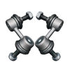Picture of K90454 K90455 Zinc-Nickel Alloy Front Stabilizer Sway Bar Links for 2001-2005 Honda Civic/2002-2006 Honda CR-V /2003-2011 Honda Element /2001-2005 Acura EL /2002-2006 Acura RSX