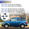Picture of K90454 K90455 Zinc-Nickel Alloy Front Stabilizer Sway Bar Links for 2001-2005 Honda Civic/2002-2006 Honda CR-V /2003-2011 Honda Element /2001-2005 Acura EL /2002-2006 Acura RSX