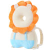 Picture of Baby Walker Head Protector Toddler Adjustable Baby Head Protection Backpack Wear Safety Pad (White Lion)
