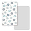 Picture of GRSSDER Stretchy Ultra Soft Jersey Knit Fitted Pack n Play Sheets Set 2 Pack, Portable/Mini Cribs Playards Sheets with Deep Pocket, Cute Elephant for Girls and Boys