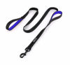 Picture of Dog Leash Heavy Duty - 2 Handles by Padded Traffic Handle for Extra Control, 6foot Long - Perfect for Medium to Large Dogs (6 ft, Black Blue)