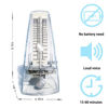 Picture of HOSEYIN Mechanical Metronome, Universal Metronome for Piano, Guitar, Violin, and Other Instruments (Transparent)