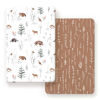 Picture of Pack n Play Sheets Fitted 2 Pack, Stretchy Ultra Soft Jersey Knit Pack and Play Sheets, Universal Fitted Portable/Mini Crib Mattresses Snug and Safe, Stylish Pattern of Jungle Animals