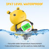 Picture of Baby Bath Thermometer, Digital Water Temperature Thermometer with 3 Color Backlit and Temperature Warning, Safety Bath Tube Thermometer Floating Toy for Infant, Toddler（Bee）