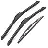 Picture of 3 Wipers Set for Chrysler Town & Country 2008-2016, Dodge Grand Caravan 2008-2019, Windshield Wiper Blades Original Equipment Replacement Front and Rear- 26"/20"/16T" (Pack of 3) J- HOOK