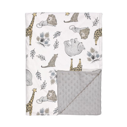 Picture of Soarwg Kids Baby Blanket Unisex Newborn, Super Soft Comfy Blankets, for Toddler Baby Nursery Bed Blanket Stroller Crib Shower Gifts, 30 x 40 Inch