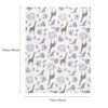 Picture of Soarwg Kids Baby Blanket Unisex Newborn, Super Soft Comfy Blankets, for Toddler Baby Nursery Bed Blanket Stroller Crib Shower Gifts, 30 x 40 Inch
