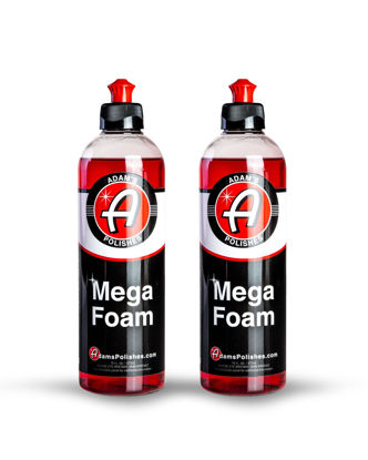 Picture of Adam's Polishes Mega Foam 2-Pack - pH For Foam Cannon, Pressure Washer or Foam Gun, Concentrated Car Detailing & Cleaning Detergent Soap, Won't Strip Car Wax or Ceramic Coating