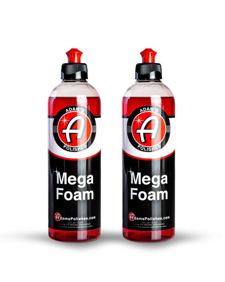 Picture of Adam's Polishes Mega Foam 2-Pack - pH For Foam Cannon, Pressure Washer or Foam Gun, Concentrated Car Detailing & Cleaning Detergent Soap, Won't Strip Car Wax or Ceramic Coating