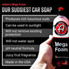 Picture of Adam's Polishes Mega Foam 2-Pack - pH For Foam Cannon, Pressure Washer or Foam Gun, Concentrated Car Detailing & Cleaning Detergent Soap, Won't Strip Car Wax or Ceramic Coating