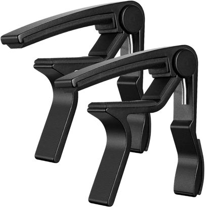 Picture of Capo,Guitar Capo for Acoustic Electric Guitar (2 Pack Black)
