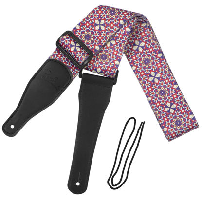 Picture of BestSounds Guitar Strap, Bass Guitar Strap, Electric and Acoustic Guitar Straps (Vintage#1)