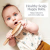 Picture of Natemia Soft Bristle Baby Hair Brush - Wooden Toddler & Newborn Grooming Cradle Cap Brush