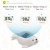 Picture of Doli Yearning Upgrade Baby Bath Thermometer Room Temperature| Water Thermometer|Kids' Bathroom Safety Products| Baby Bath(Seal Shape)℃/℉, LCD