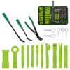 Picture of GOOACC 19Pcs Trim Removal Tool Set Panel Fastener Clips Removal Automotive Plastic Upholstery Pliers Removal Install Removal Car Tool with Storage Bag for Trim Panel Audio Clip Pliers Terminal-Green