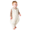 Picture of Tealbee Dreamsuit: Toddler Sleep Sack with Feet 3T 4T - 1.2 TOG All Season Baby Wearable Blanket for Walkers - Rayon made from Bamboo, Organic Cotton Sleep Bag - Moons Stars