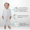Picture of Tealbee DREAMSUIT: Toddler Sleep Sack with Feet 3T 4T - 1.2 TOG Four Season Baby Wearable Blanket for Walkers - Rayon made from Bamboo, Organic Cotton Sleeping Bag - Alphabet