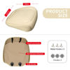 Picture of 1 Pack Leather Front Car Seat Cover Bottom Car Seat, Anti-Slip and Full Wrap Driver Car Seat Protectors, Luxury Waterproof Bottom Auto Seat Cushion Pad Mat for Most Vehicles(Beige)