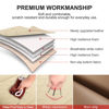 Picture of 1 Pack Leather Front Car Seat Cover Bottom Car Seat, Anti-Slip and Full Wrap Driver Car Seat Protectors, Luxury Waterproof Bottom Auto Seat Cushion Pad Mat for Most Vehicles(Beige)