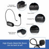Picture of XIAOKOA UHF12 Wireless Microphone Headset, 160ft Range, Dual Micro USB Charging, Suitable for Teaching, Stage Performers, Fitness Instructors