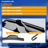 Picture of RAINTOK Windshield Wiper Blades Replacement for 2004 2005 2006 Lexus RX330 / 2007 2008 2009 Lexus RX350 / 2006 2007 2008 Lexus RX400h Front Rear Wipers Blade Set for My Car - 26" 22" 14" (Pack of 3)