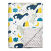 Picture of Soarwg Kids Baby Blanket Unisex Newborn, Super Soft Comfy Dinosaur Blanket, for Toddler Baby Nursery Bed Blankets Stroller Crib Shower Gifts, 30 x 40 Inch