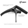Picture of Sondery Capo for Classical Guitars Ultra Light Metal Capo with Premium Black Color for Nylon Strings Wide Neck Guitars Extremely Constructed with Steel Spring Trigger