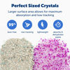 Picture of PetSafe ScoopFree Premium Lavender Scent Crystal Cat Litter, Superior Odor Control, Absorbs 5X Faster, Low Tracking for Less Mess, Lasts up to 2 Months, Lightly Scented (8 lb Bag)