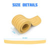 Picture of 8sanlione Car Rear Bumper Protector Guard, Anti-Scratch Abrasion Rubber Trunk Door Entry Sill Guard, Non-Slip Trim Cover Protection Strip, Car Accessories for Most Cars and SUV (Yellow/40.9"x3.5")