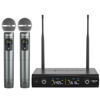 Picture of Phenyx Pro Wireless Microphone System, Metal Wireless Mic Set with Case,Handheld Cordless Dynamic Microphones for Singing, Karaoke, Church, DJ, 2x30 UHF Adjustable Frequencies,200ft Range (PTU-52-2H)