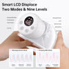 Picture of TSRETE Breast Pump, Double Wearable Breast Pump, Electric Hands-Free Breast Pumps with 2 Modes, 9 Levels, LCD Display, Memory Function Rechargeable Double Milk Extractor-24mm Flange, White