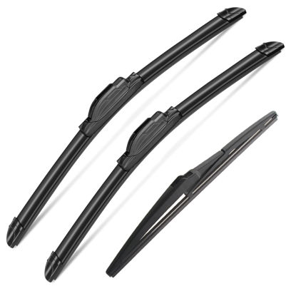 Picture of 3 Wipers Set for Lexus CT200h 2011 2012 2013 2014 2015 2016 2017 Windshield Wiper Blades Original Equipment Replacement Front and Rear- 26"/18"/8A" (Pack of 3) J- HOOK